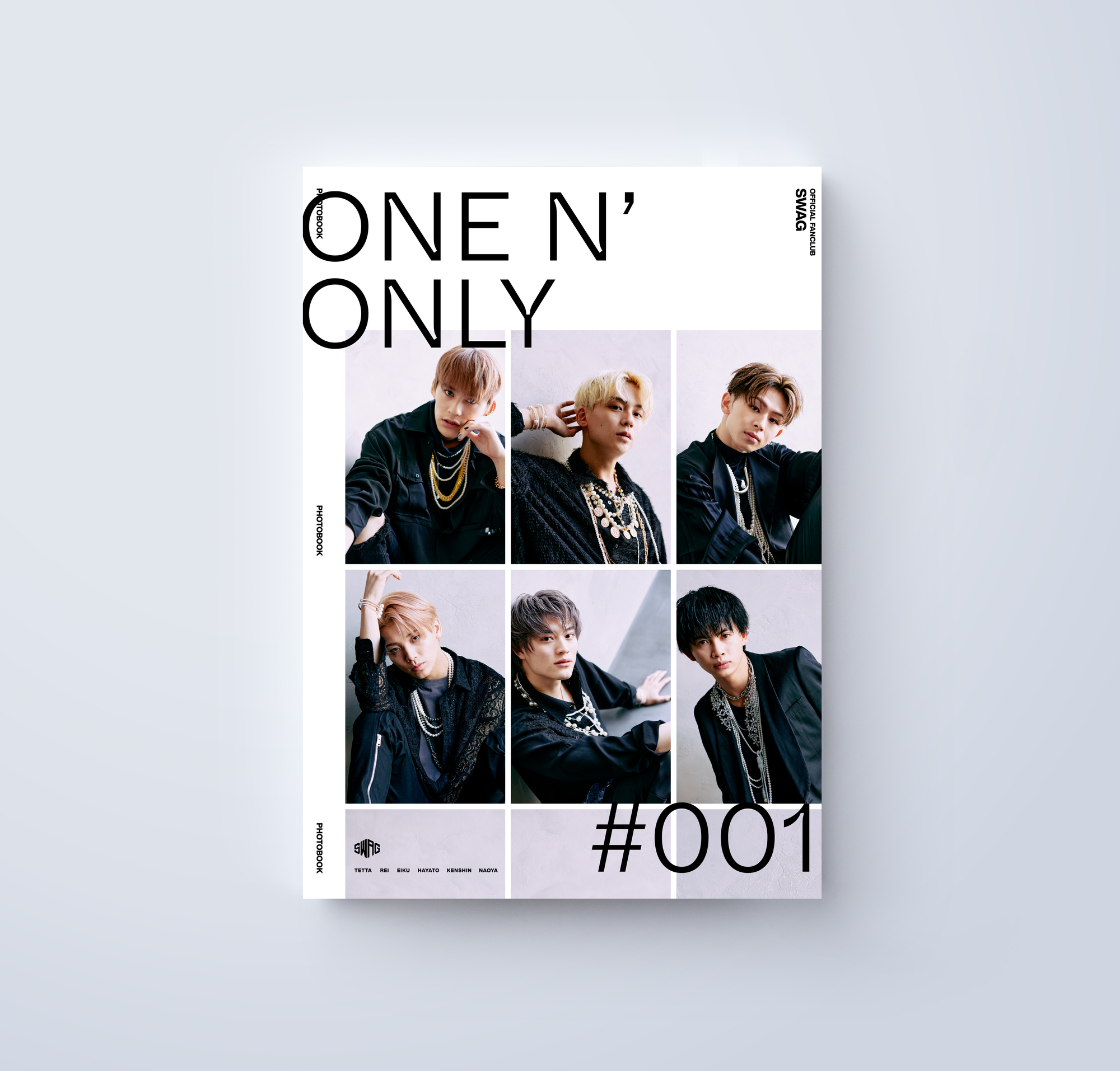 表紙公開！】「PHOTOBOOK #001」発行決定！ | ONE N' ONLY OFFICIAL 